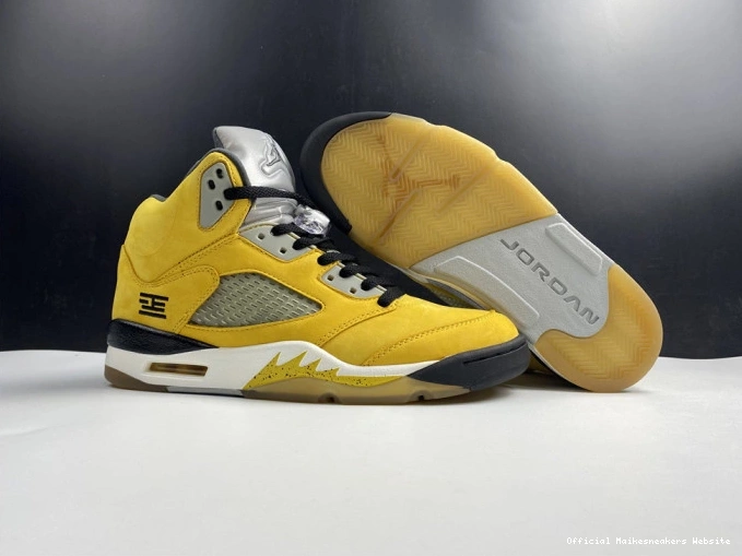 Official Maikesneakers Air Retro 5 454783-701 T23 Jordan Tokyo 0715